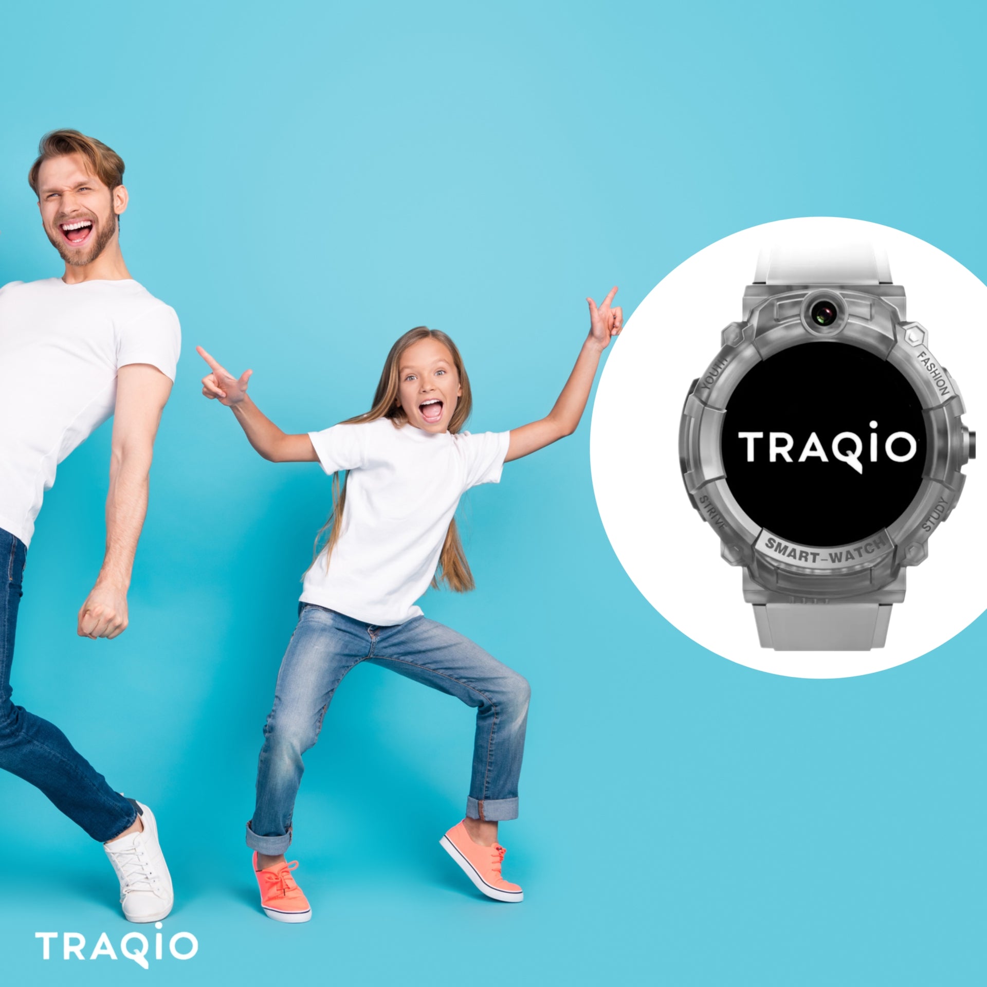 Traqio TRQ03 GPS Horloge