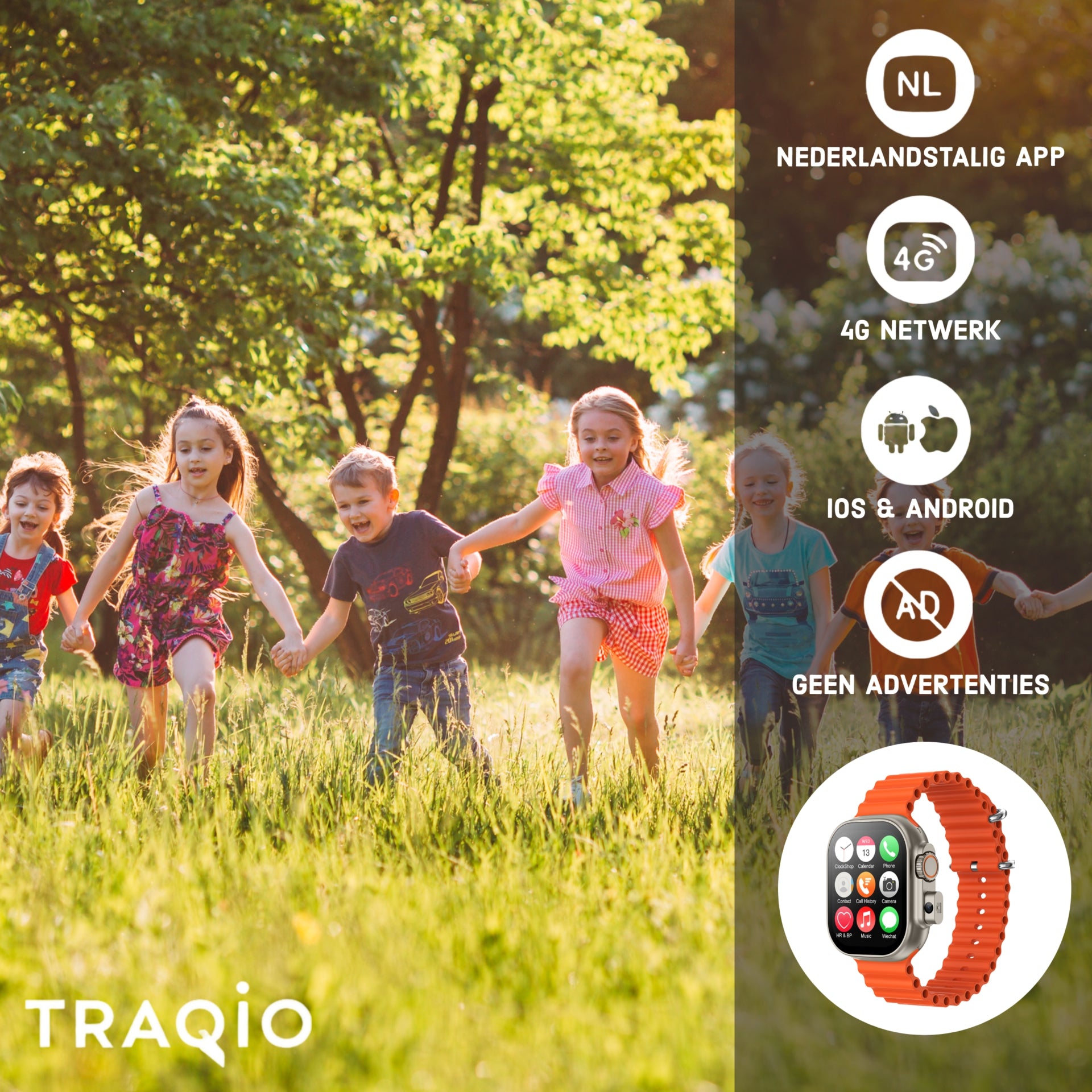 Traqio TRQ01 GPS Horloge (kopie)